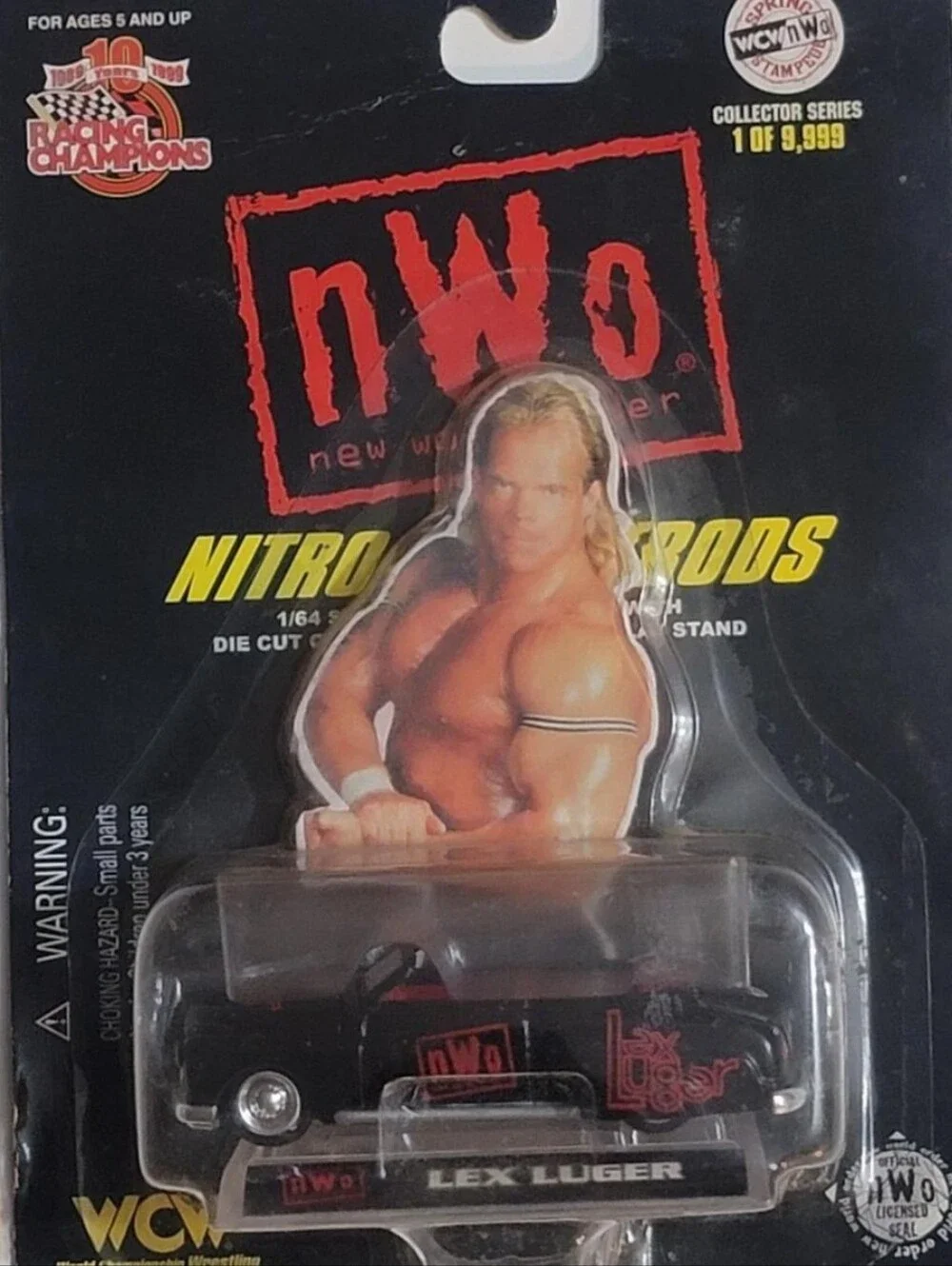 Lex Luger nWo Nitro-Street Rods Die Cast Car by Racing Champions 1999